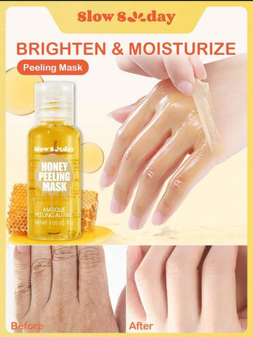 Ceara Cu Miere Pentru Maini si Picioare cu Exfoliere si Hidratare Peeling