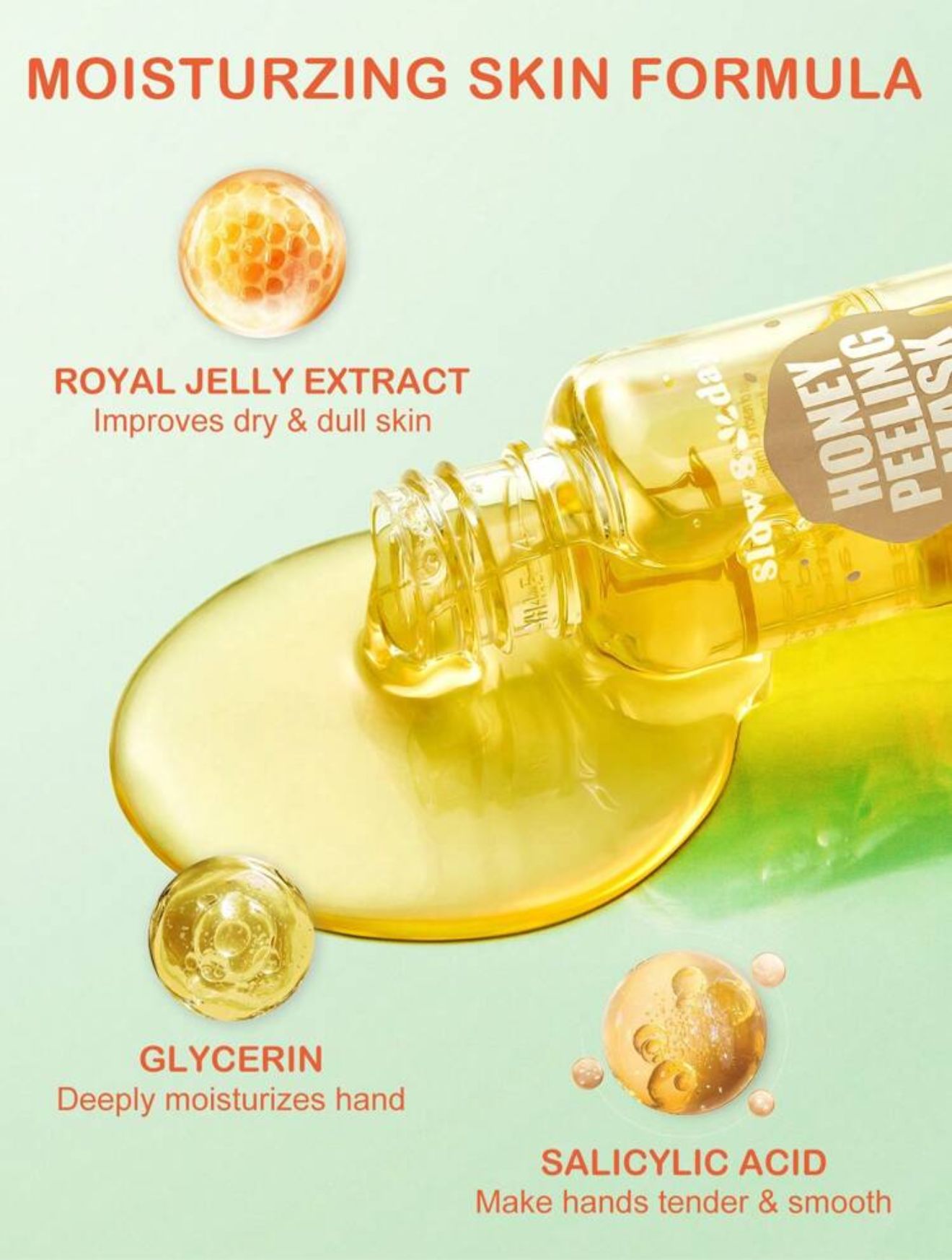 Ceara Cu Miere Pentru Maini si Picioare cu Exfoliere si Hidratare Peeling