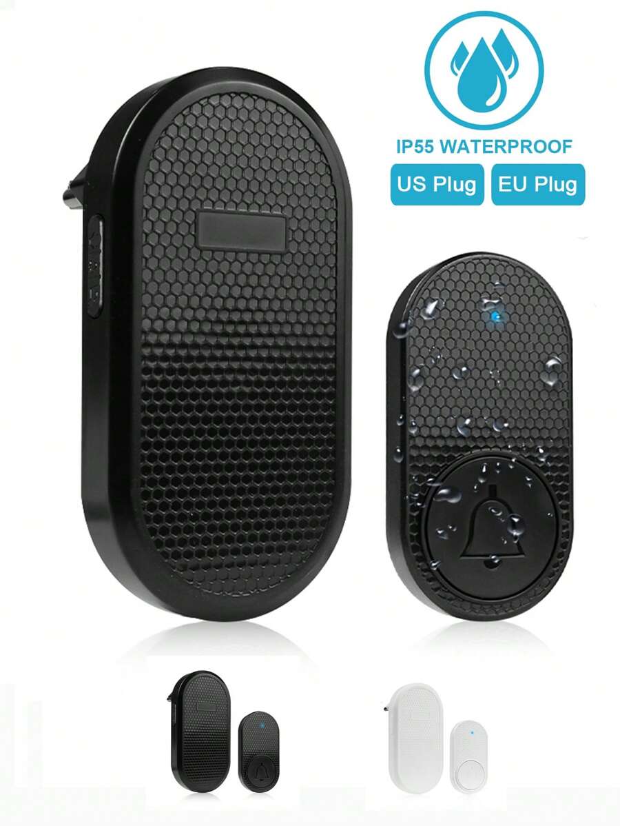 Sonerie wireless pentru poarta, 33 sunete, 5 trepte reglare volum