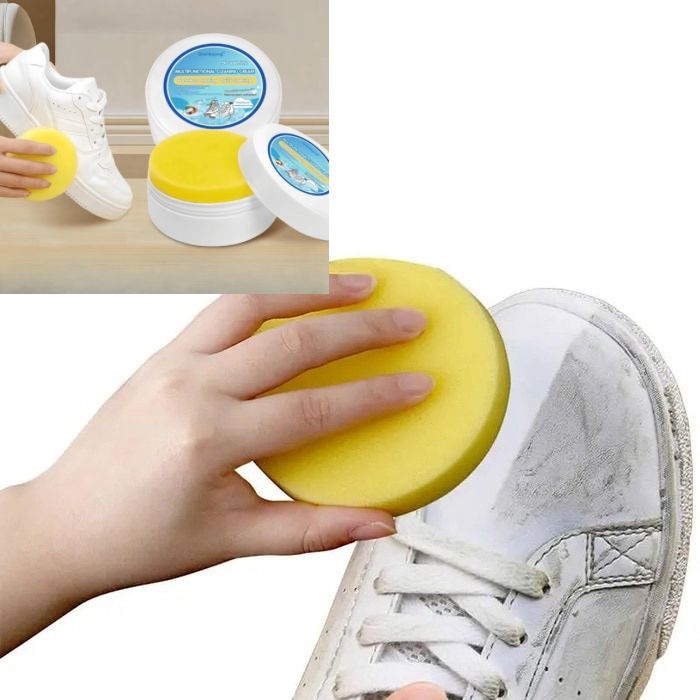 Crema de curatare universala pentru pantofi si suprafete textile